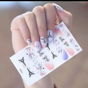 $2 FRANCE NAIL STICKER WRAPS. NEW. $2 WITH ANY $10 ORDER OR MORE